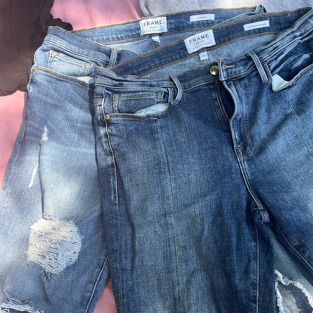 SOLD - Frame Denim jean bundle (2) size 31